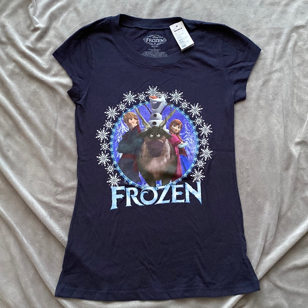 Disney frozen women’s size small T-shirt Anna Olaf